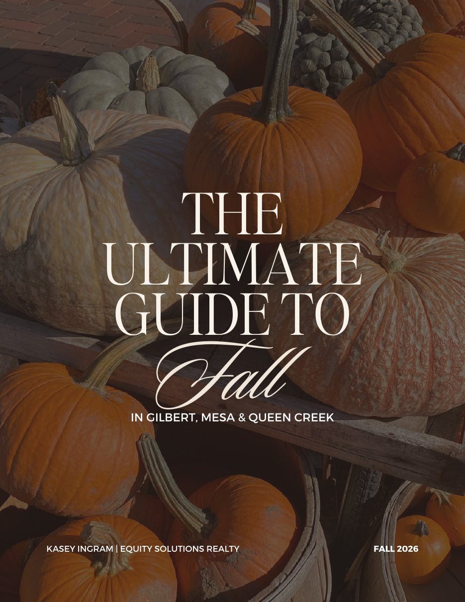 Cover of The Ultimate Guide to Fall in Gilbert, Mesa & Queen Creek